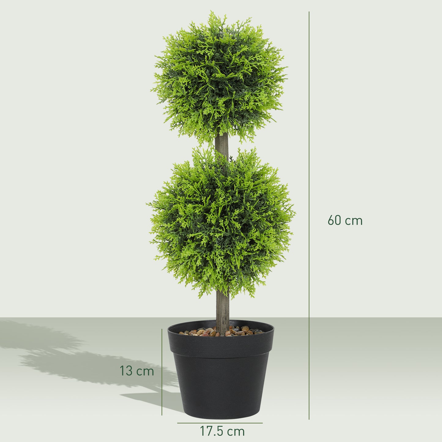 Topiary Ball Shaped Boxwood Trees