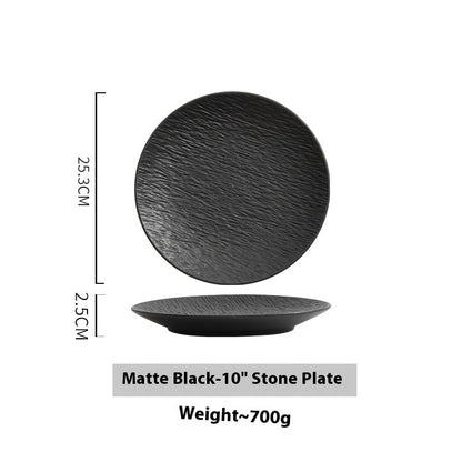 Rock Pattern Cuisine Plate