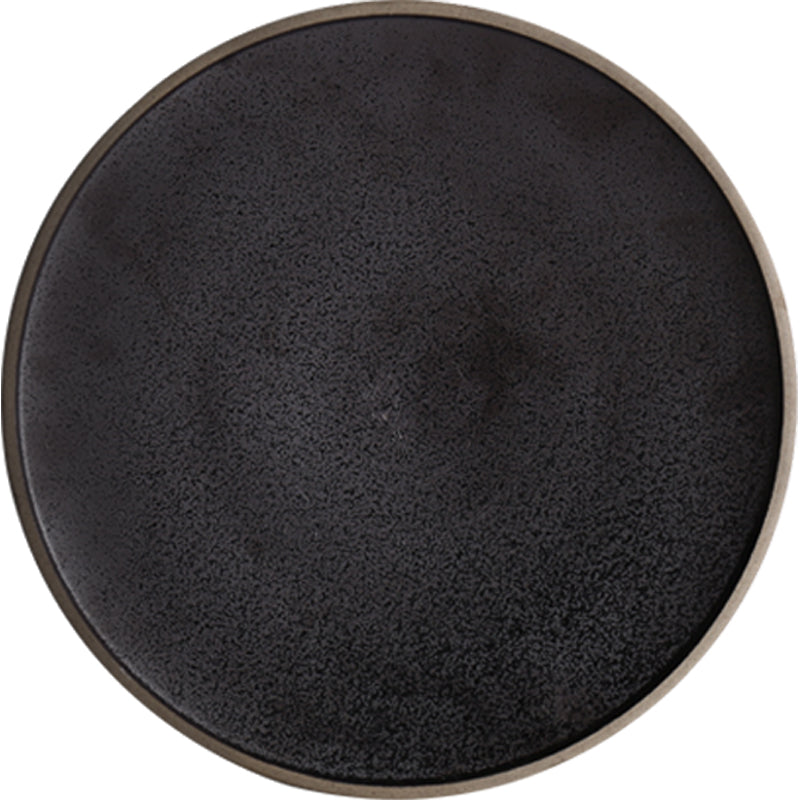 Black Large Plate