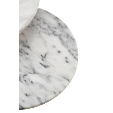 Set Of Two Marble Cake Stands