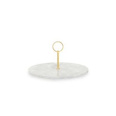 Cake Stand With Gold Handle