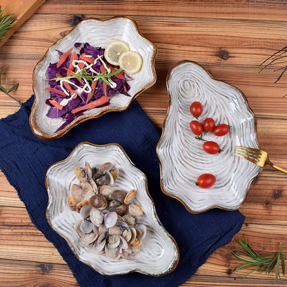 Shaped Pearl Plate