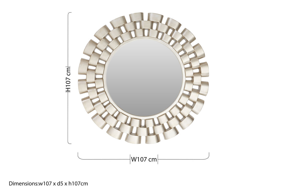 Chain Design Wall Mirror