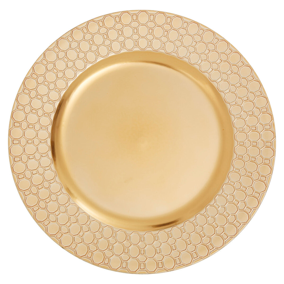 Octagon Pattern Charger Plate