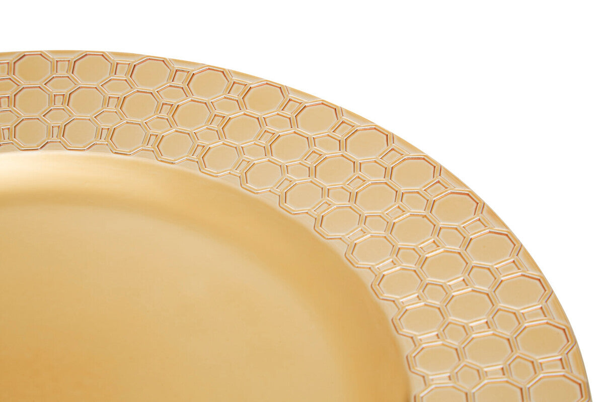 Octagon Pattern Charger Plate