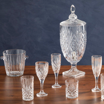 Set Of Four Crystal Wine Glasses