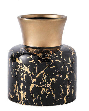 Black & Gold Luxury Vase