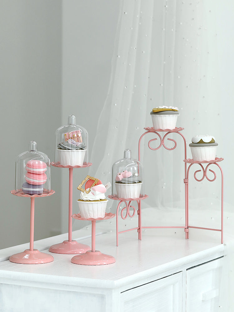 Mini Pink Cake Stand