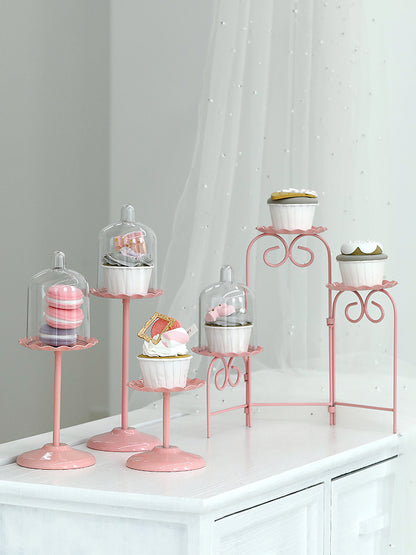 Mini Pink Cake Stand