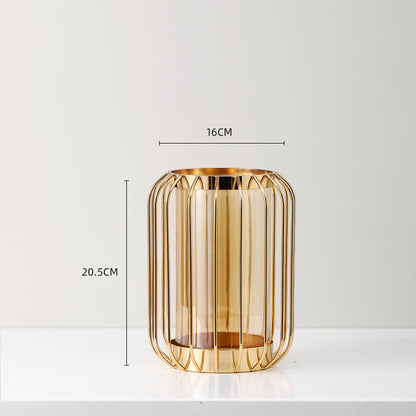Lantern Glass Vase