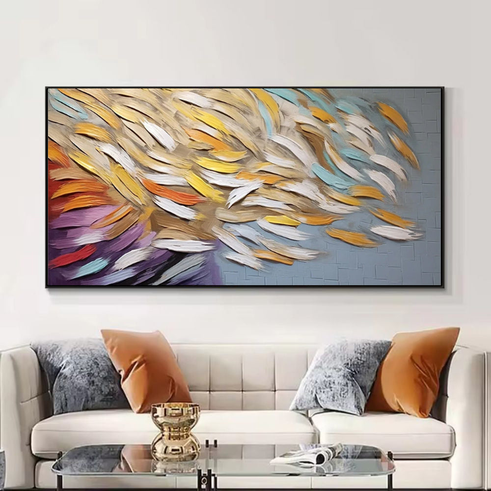 Abstract Color Modern Oil Painting