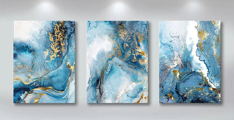 3PCS Decorative Entrance Oil Painting