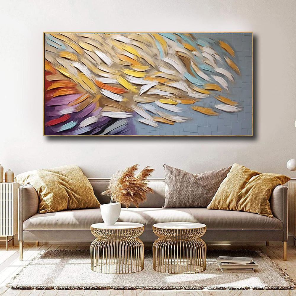 Abstract Color Modern Oil Painting