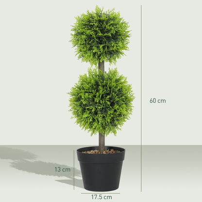 Topiary Ball Shaped Boxwood Trees