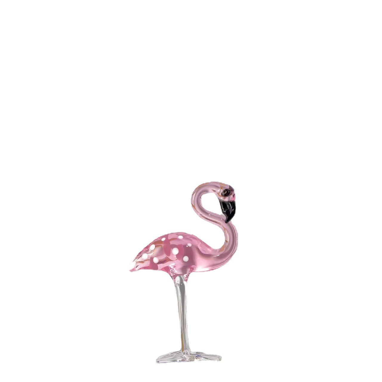 Flamingo Crystal Decorative Prop