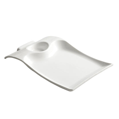 One Hole Serving Plate