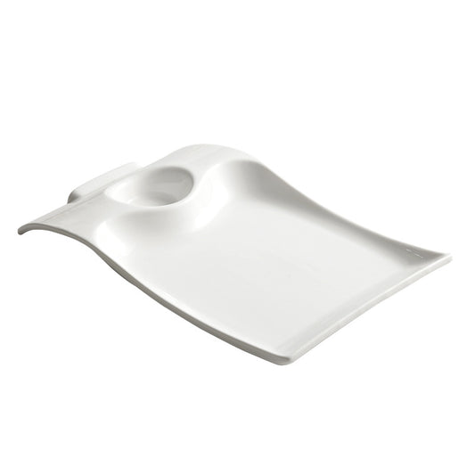 One Hole Serving Plate