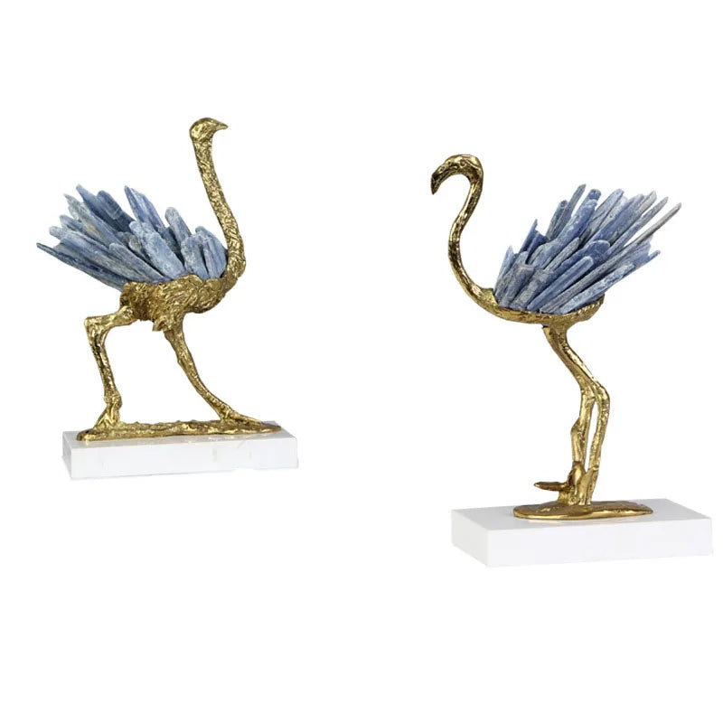 Flamingo Brass Decoration
