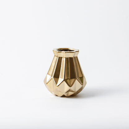 Elegant Golden Vase