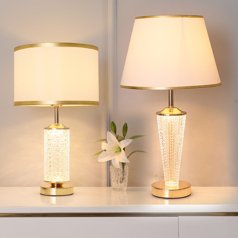 Post-Modern Brass Accent Lamp