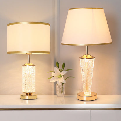 Post-Modern Brass Accent Lamp
