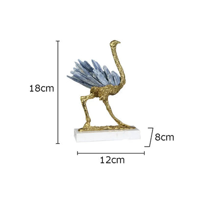 Flamingo Brass Decoration