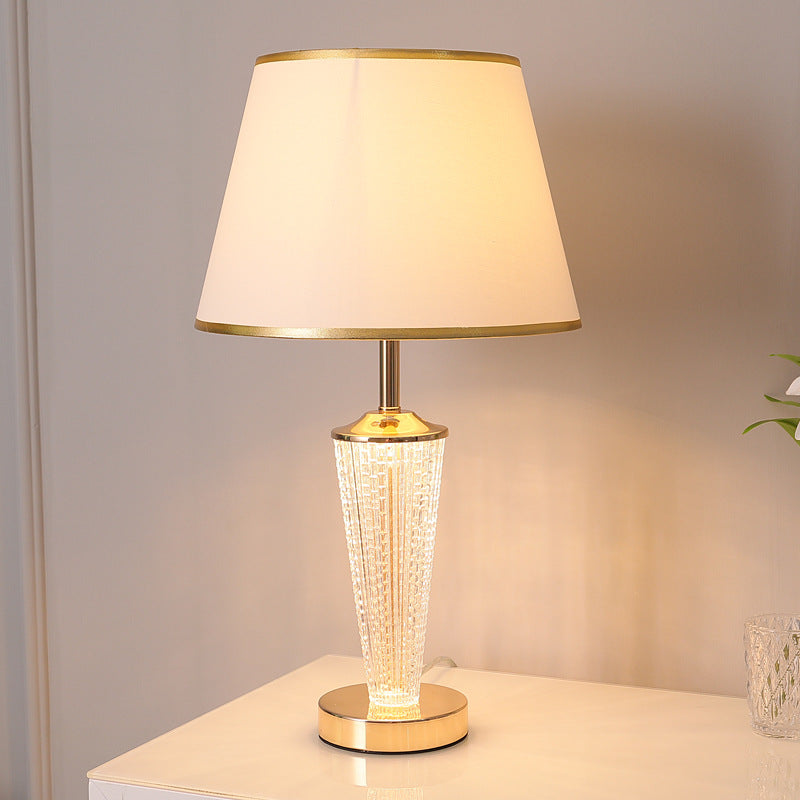 Post-Modern Brass Accent Lamp