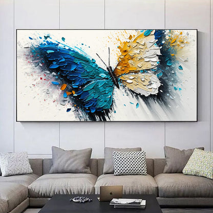 Abstract Butterfly Oil Painting