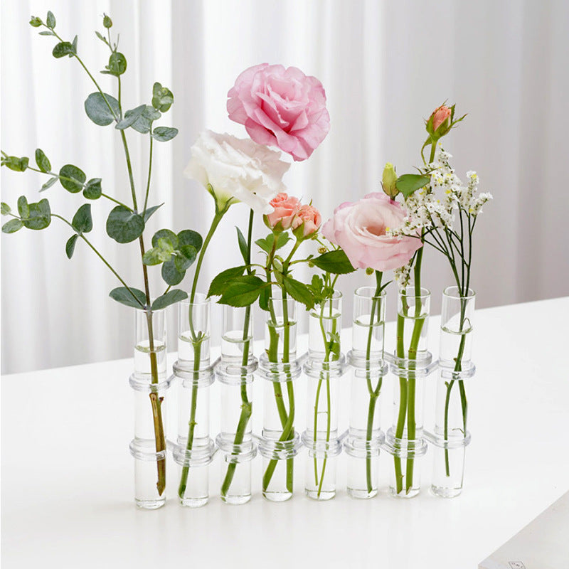 Test Tube Clear Vase