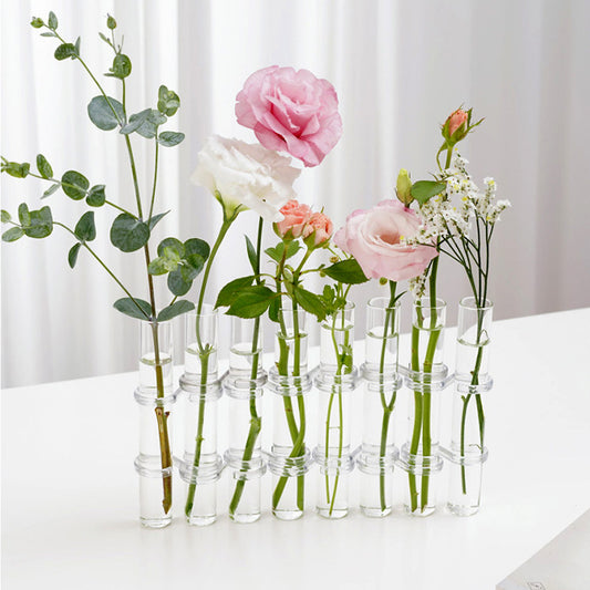 Test Tube Clear Vase