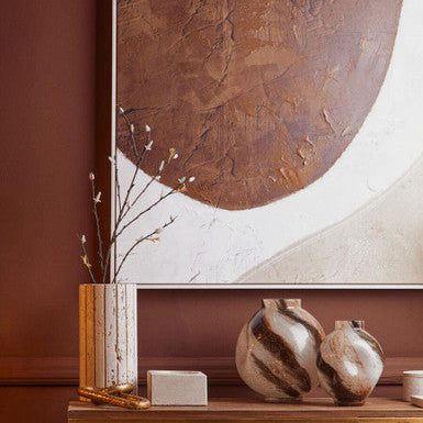 Heba Brushstroke Design Vase