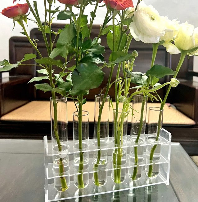 Test Tube Clear Vase