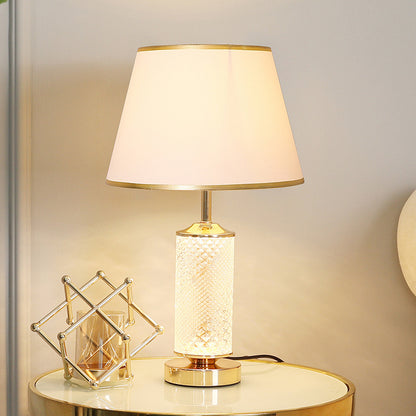 Post-Modern Brass Accent Lamp