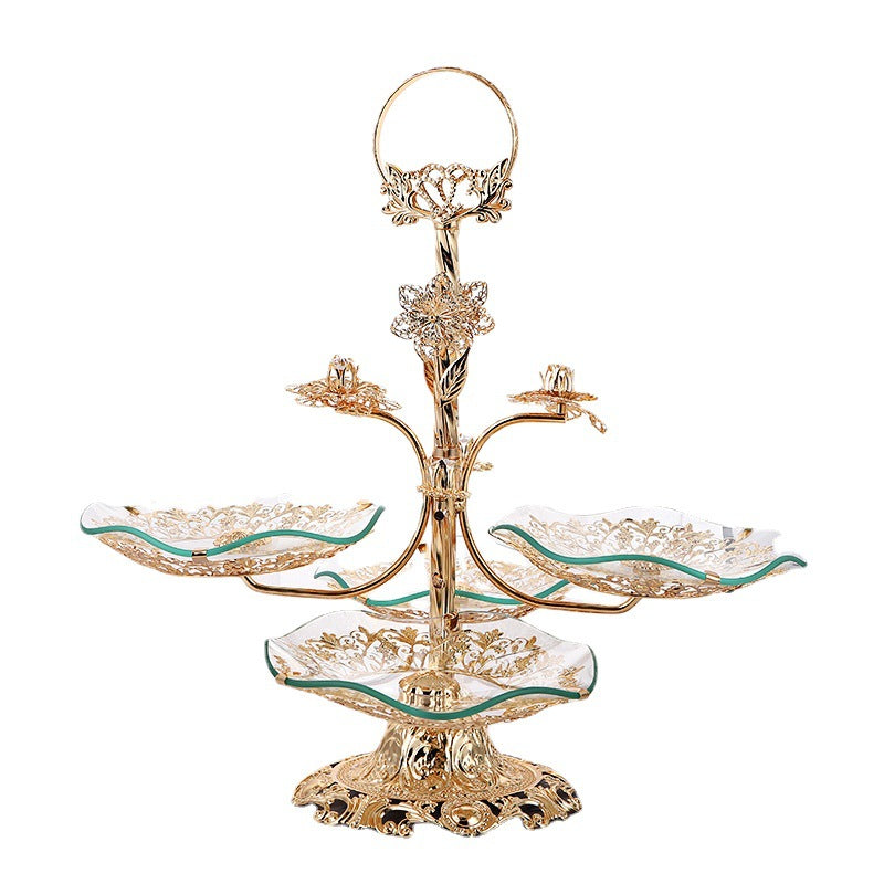 Magnificent Crystal Fruit Stand