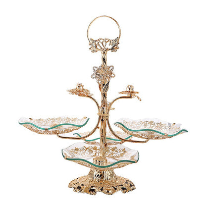 Magnificent Crystal Fruit Stand