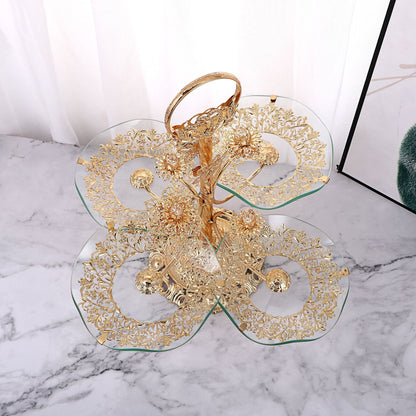 Magnificent Crystal Fruit Stand