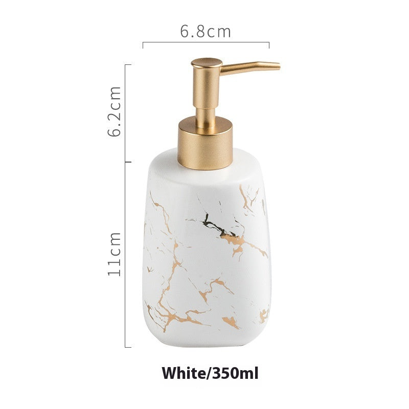 Ceramic Bathroom Storage Bottle