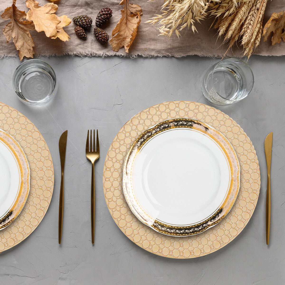 Octagon Pattern Charger Plate