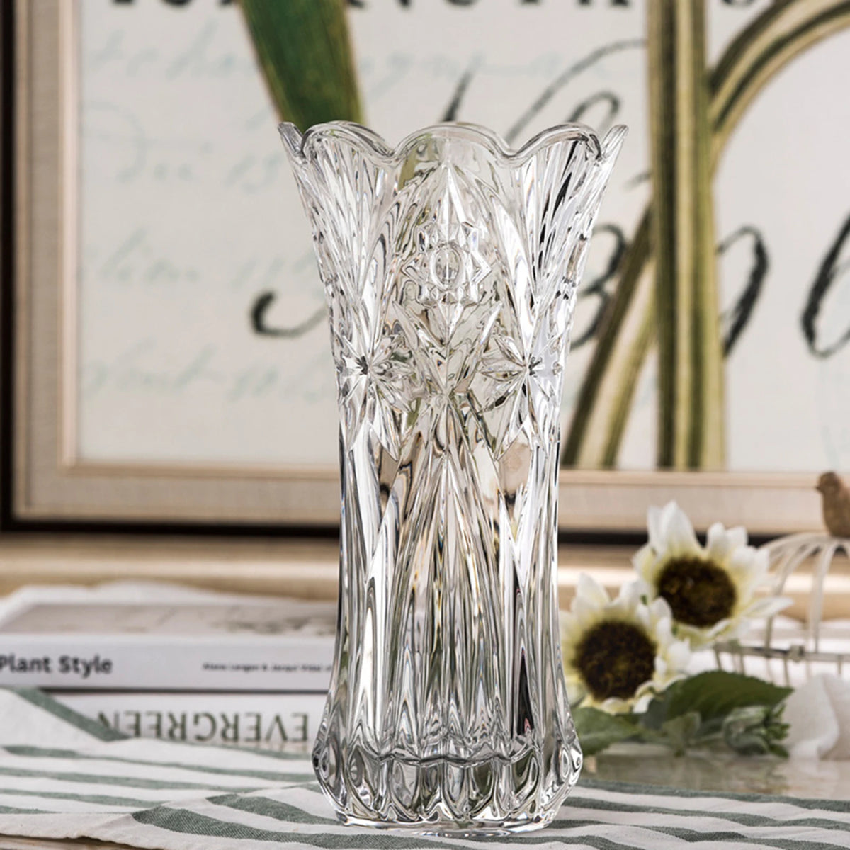 Basic European-style Crystal Vase