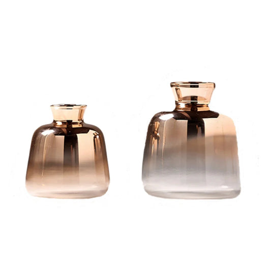 Gold Transparent Decoration Vase