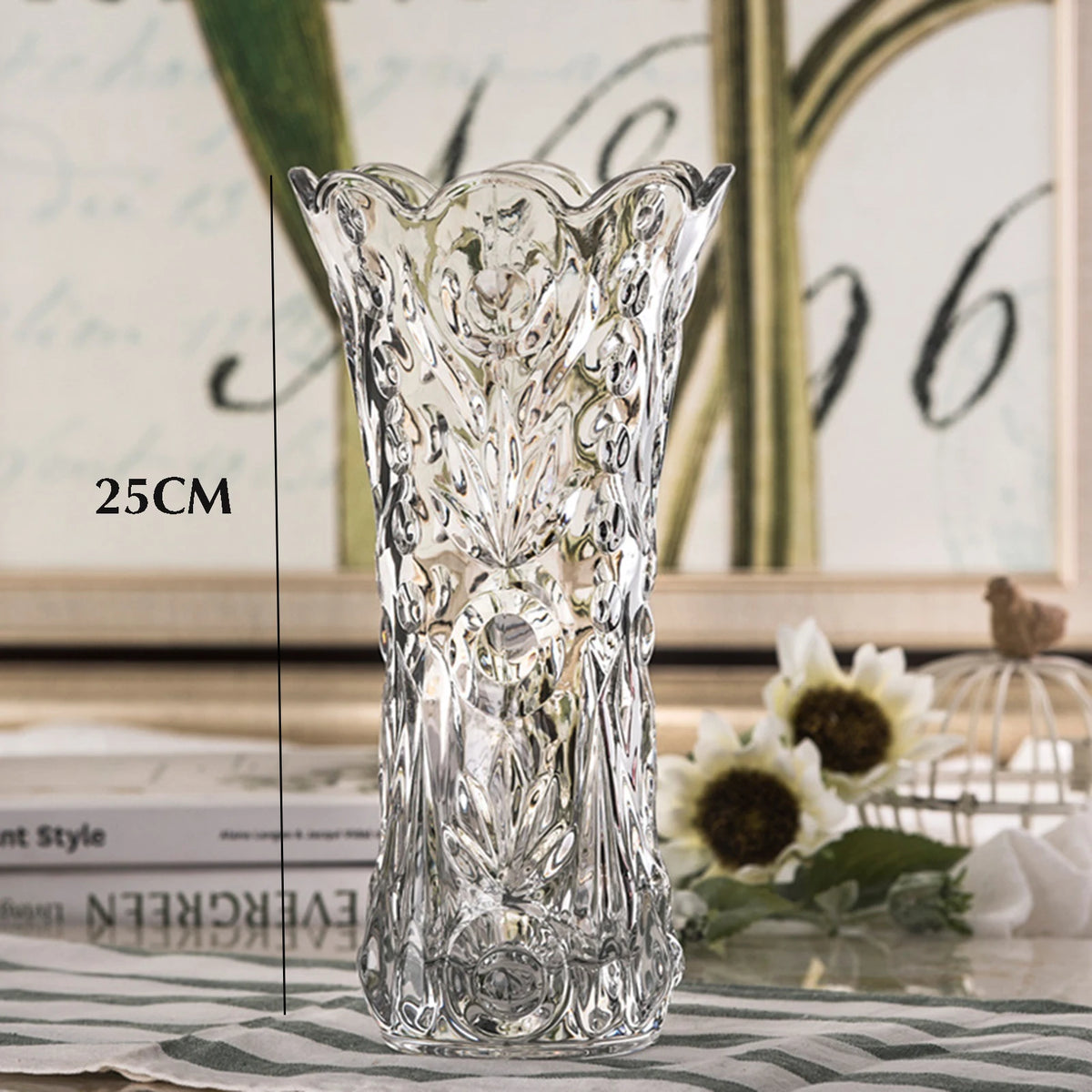Basic European-style Crystal Vase