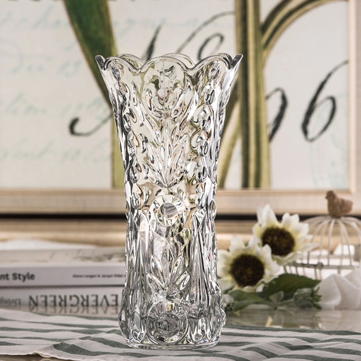 Basic European-style Crystal Vase