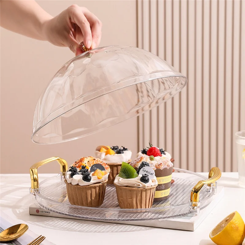 Round Tray Multipurpose With Handles