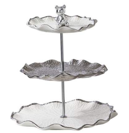 Ceramic layered Fruit Plate