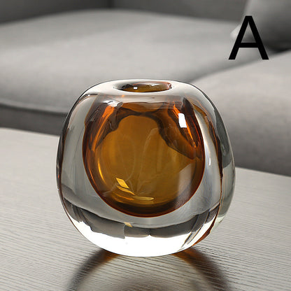 Modern Glass Soft Vase