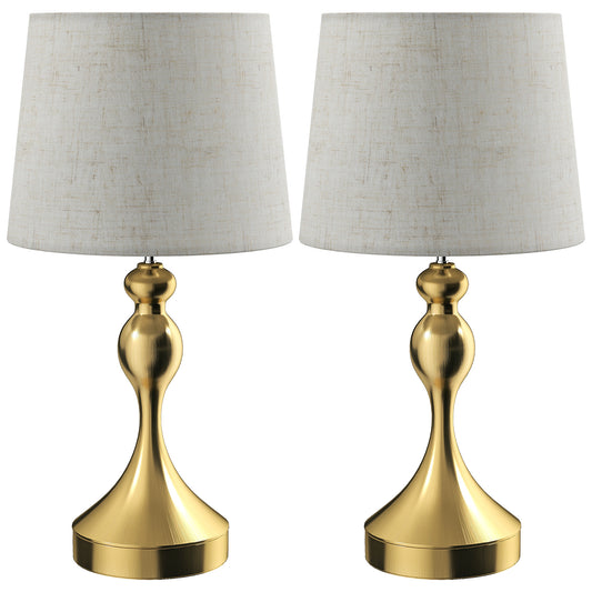 Set Of 2 Modern Bedside Lamp