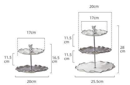 Ceramic layered Fruit Plate