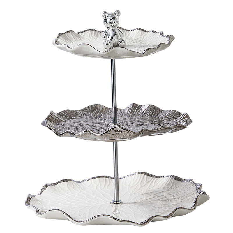Ceramic layered Fruit Plate