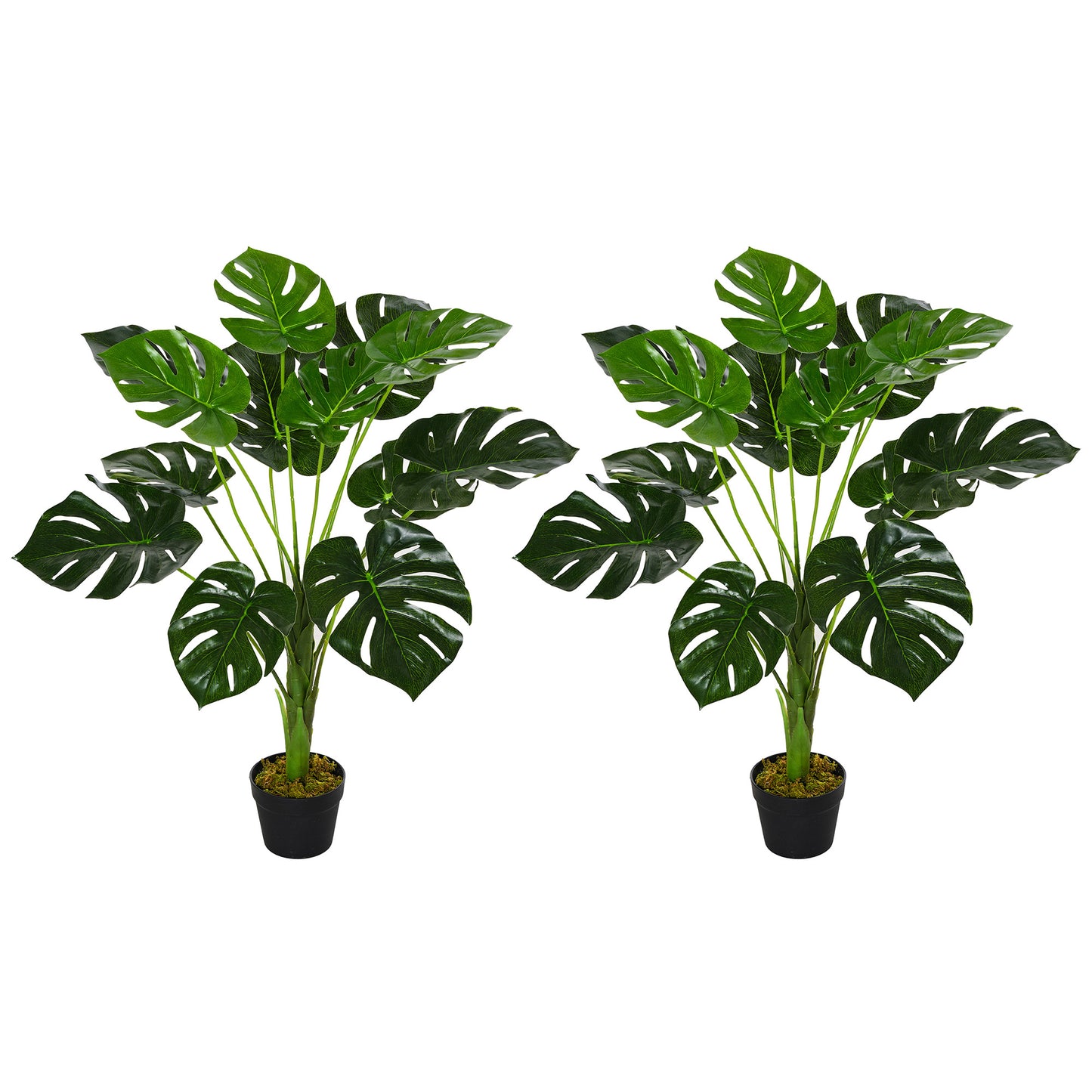 2PCS Decorative Artificial Plant In Pot
