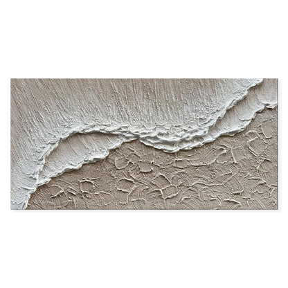 Earth Texture Sea Beach Oil Painting